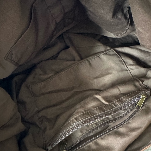 Szone Waxed Canvas & Leather Duffel Bag Weekender Travel Tote Crossbody - Picture 6 of 7